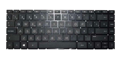 Teclado Hp 14-ce 14-da 14-cd 14-cm 14-ma 14-ck 14-dg Español