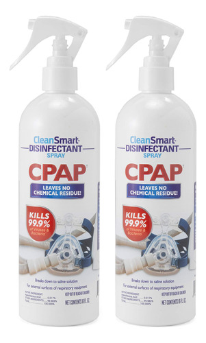 Cleansmart Spray Desinfectante Cpap, 16 Onzas (paquete De 2.