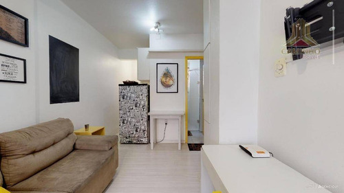 Imagem 5 de 12 de Apartamento De Um Dormitório, Estilo Jk Ao Lado Do Hotel Plaza Em Porto Alegre - Ap3871