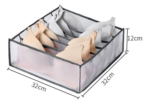 Caja Plegable Para Guardar Ropa Interior, Cajón De Almacenam