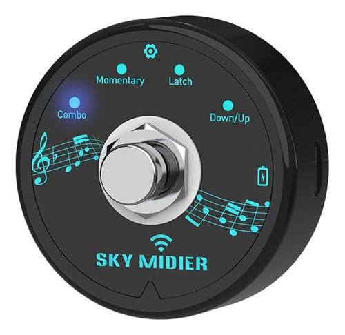 Controlador Bt Midi Foot Mini Midi Controller Midi Efector