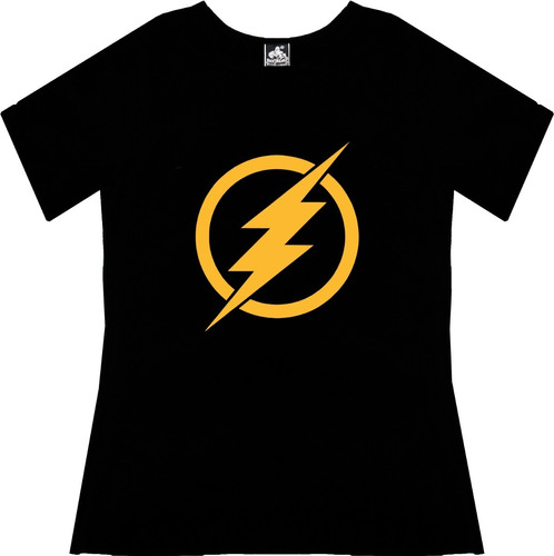 Blusa Flash Dama Comic Vintage Heroe Tv Camiseta Urbanoz