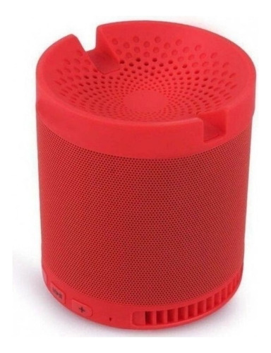 Alto-falante H'maston Q3 portátil com bluetooth vermelho 