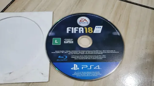 Fifa 18 Ps4 Playstation 4 Mídia Física. G77 | MercadoLivre