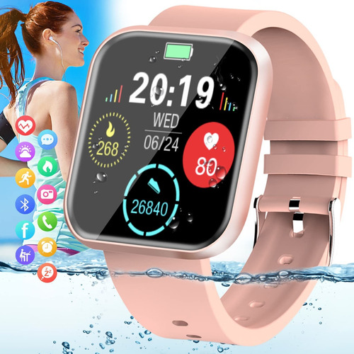 Smart Watch, Fitness Watch Activity Tracker Con Ón Art...