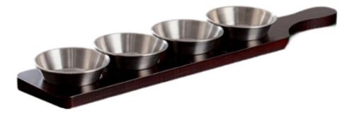 Juego De Platos Compatible Con Salsa Plata Con 4 Rejillas.