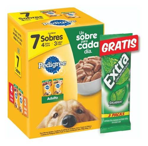 Alimento Para Perro Pedigree X 7 Adult - Kg  $2371