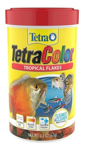 Alimento En Hojuelas Escamas Tetra Color - g a $547