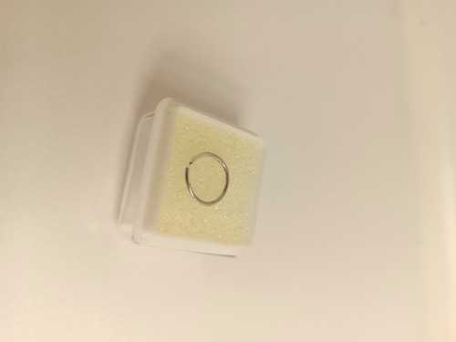 Aro Argolla Plata 925 Para Nariz Piercing 10mm Med