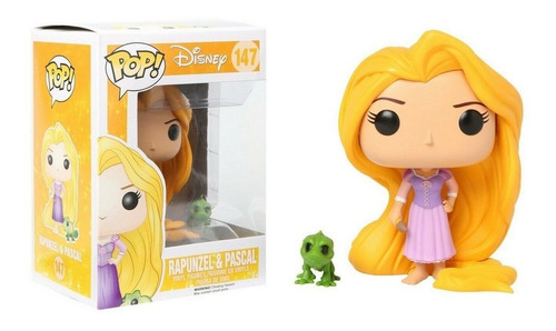 Pop! Funko Rapunzel E Pascal #147 | Disney Enrolados Tangled
