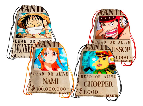 30 Morralitos Dulceros  Recuerdos Onepiece Fiestas