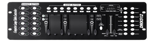 Dmx512 Panel De Consola Del Controlador De Luz 192ch Program