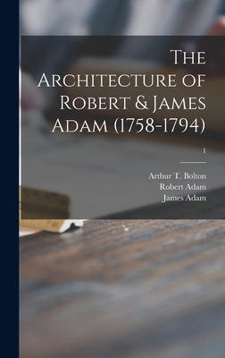 Libro The Architecture Of Robert & James Adam (1758-1794)...