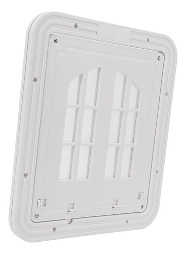 Mox Puerta Mosquitera Para Mascotas, Blanca Y Blanca,