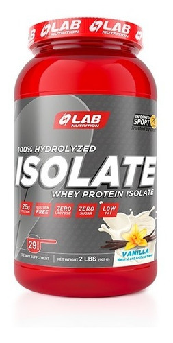 Proteina 100% Hdrolized Isolate Vanilla 2lb