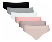 Comprar Kit 6 Calcinhas Lupo Loba Básica Sem Costura Poliamida - Nf