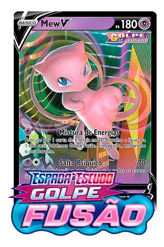 Carta Pokemon Mew V Ultra Rara Original + 50 Cartas Pt