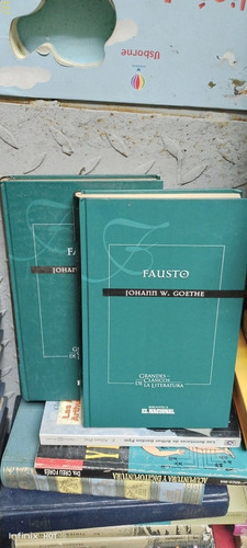 Libro Fausto. Johann Goethe