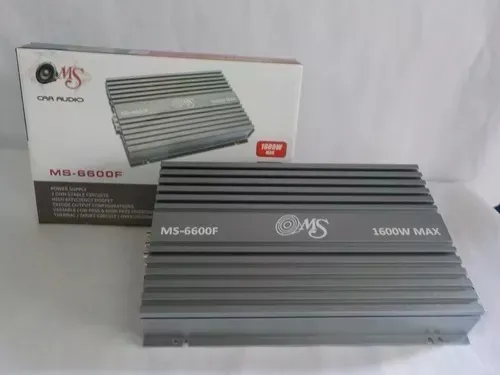 Amplificador Ms Audio Ms 6600f 1600w