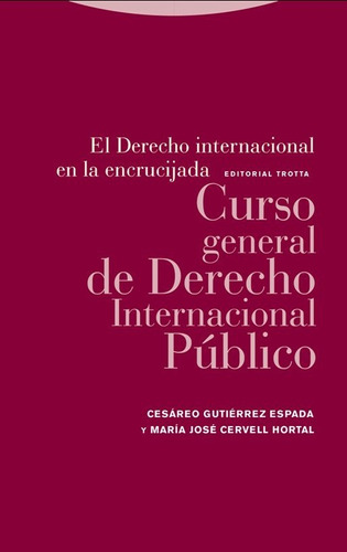 Derecho Internacional En La Encrucijada,el - Cervell,mari...