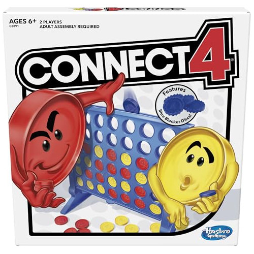 Juego De Mesa De Estrategia Connect 4 Para Mayores De 6 Año