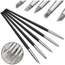 Comprar Set De 5 Pinceles De Precisión Para Diseño De Uñas Resina