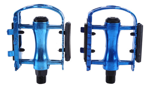 Bicicleta De Montaña Blue Pedals De Aleación De Aluminio, 2