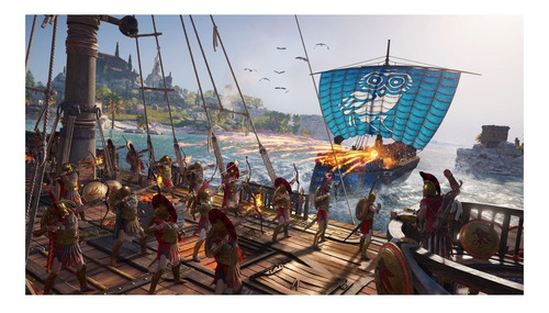 Imagen 3 de 5 de Assassin's Creed Odyssey Standard Edition Ubisoft PS4 Físico