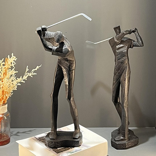 Adorno Con Temática De Golf, Estatua Decorativa De 814b