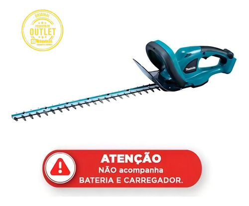 Cortadora de vallas sin batería Viva Bat. DuH523z Makita, 18 V, sin batería