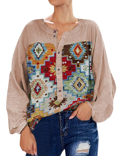 Dama Blouse And Tops Casual Loose Cute Tunic Shirt Fit