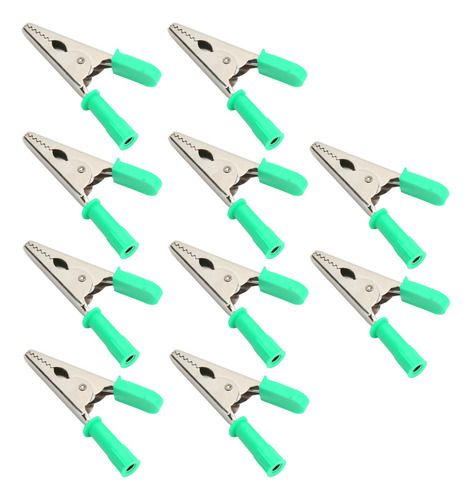 Pinza De Prueba Green Green Spring, 10 Unidades, Cocodrilo J