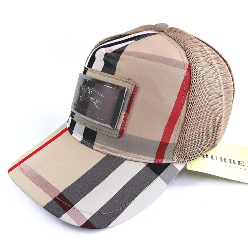 Gorra cuadros burberry sales