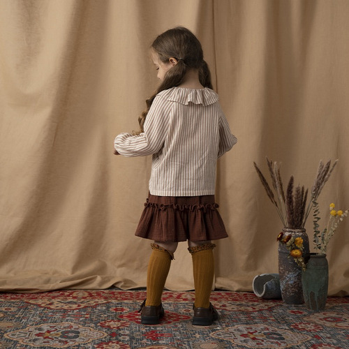 Vestido Casual Cómodo Y Fresco De Algodón Para Bebé Niña