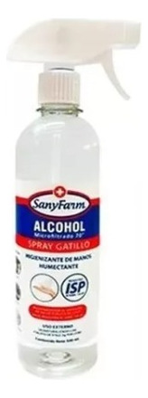 Alcohol Al 70° Liquido 500 Ml Con Gatillo Sanyfarm