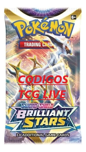 50 Codigos Sobres Astros Brillantes Pokémon Online Tcg Live