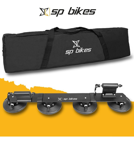 Rack Portabicicletas De Ventosas Succión Para 2 Bicicletas
