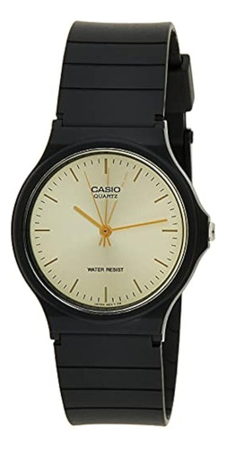 Reloj De Cuarzo De Resina Negra Casio Mq24-9e Para Hombre Co