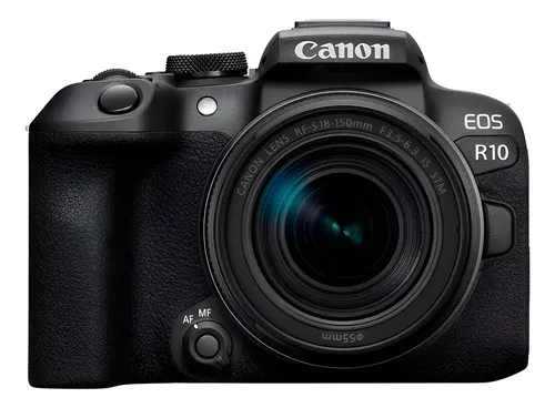 Cámara Mirrorless Canon Eos R10 + Lente 18-150mm Negro | Cuotas
