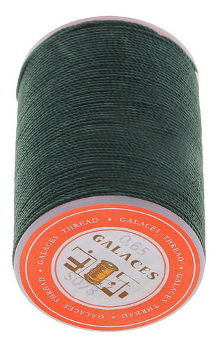 Duradero Hilo Encerado 0.65mm Cordón De Cuero Costura Color Verde