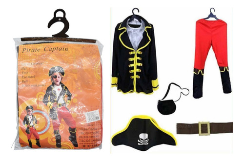 Disfraz Pirata Para Niños  Halloween Fiesta 