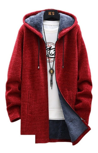 Sudaderas Con Capucha De Invierno Para Hombre Abrigo De Forr