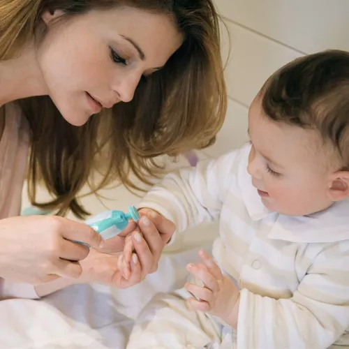 Cortauñas eléctrico para bebés, lima de uñas segura para bebés
