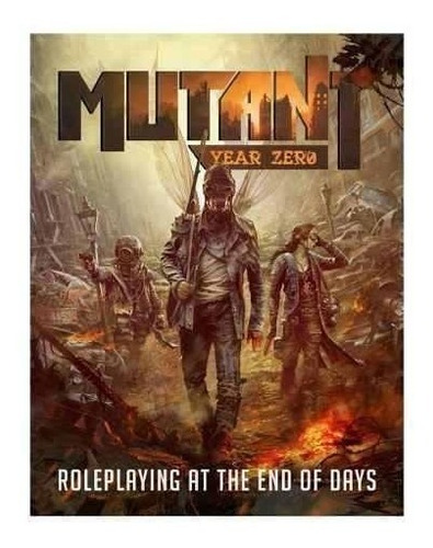 Mutant Year Zero Libro Rpg Juego De Rol Postapocalíptico