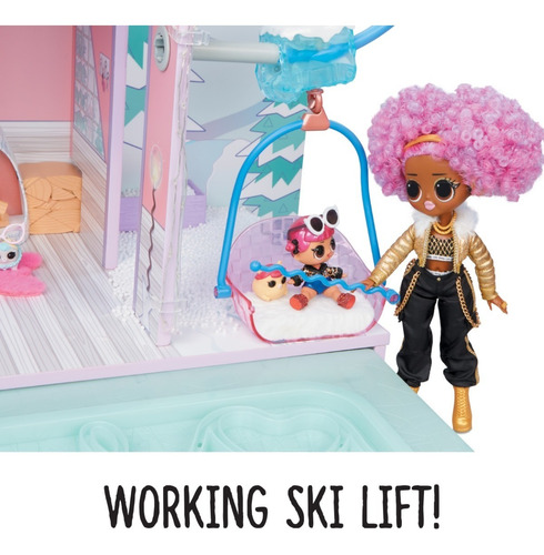 L.o.l. Lol Surprise Winter Disco Doll Casa Con 95 Sorpresas
