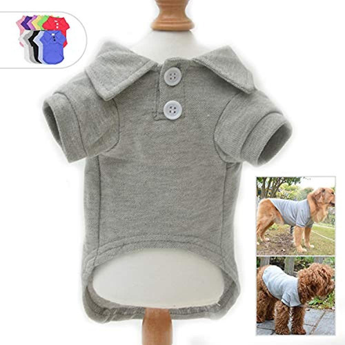 Ropa Para Mascotas Ropa De Perro En Blanco Polo Playera Cami