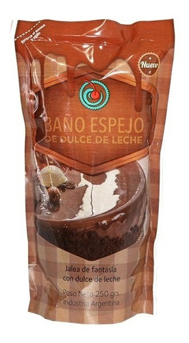 Baño Tipo Espejo De Dulce De Leche Marca Pastelar / Lauacu