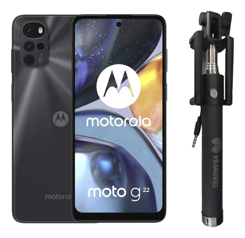 Motorola G22 4/128gb Gris+ Selfie Stick
