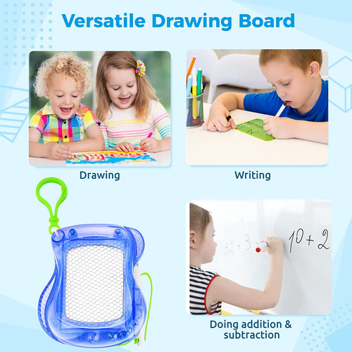 8pcs Mini Magnetic Drawing Board For Kids, Party Favors