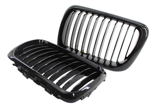 Parrilla Delantera Negra Brillante Para Bmw E36 1997-1999